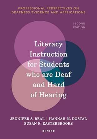 Literacy Instruction for Students Who are Deaf and Hard of Hearing ...