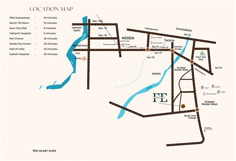 Future Estate Location Map - Sector-1 Greater Noida West