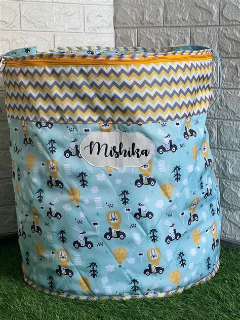 Toy Bag with Zip Closure – Waterproof & Spacious – Storeka