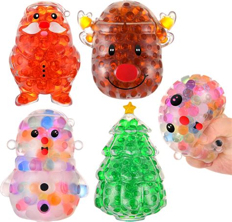 Buy Christmas Squishy Stress Balls Toys,Snowman Santa Claus Christmas ...