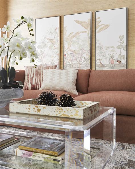 Interlude Home Surrey Acrylic Cocktail Table | Neiman Marcus