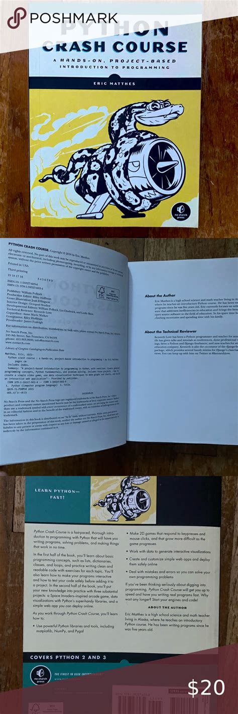 Image result for Python Crash Course Book PDF