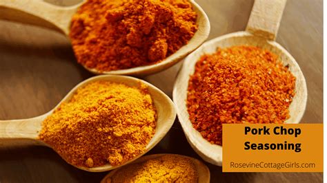 Pork Chop Seasoning