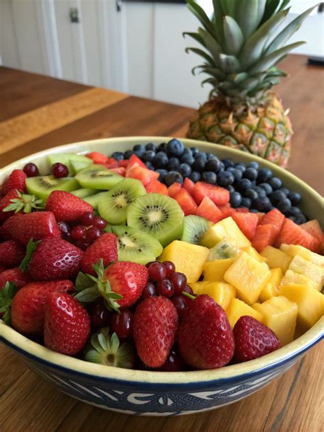 Bright and Colorful Fresh Fruit Bowl to Energize Your Day! in 2025 ...