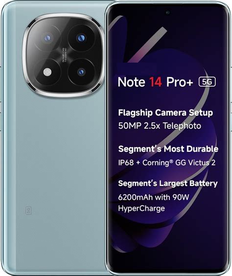 Radmi Note 14 Pro+ 5G (Spectre Blue, 8GB RAM+ 256GB Storage ...