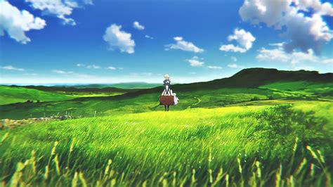 Violet Evergarden | Scenery, Violet evergarden wallpaper, Violet evergarden anime