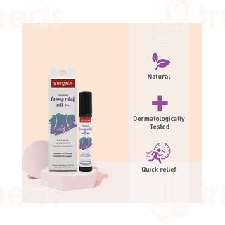 Sirona Feminine Cramp Relief Roll On 9ml - Uses, Side Effects, Dosage ...