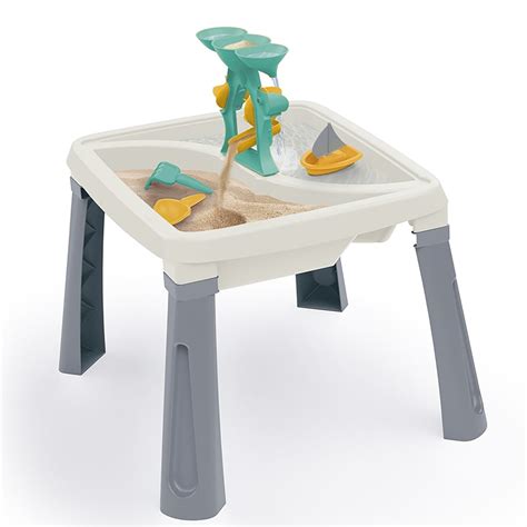 Dolu: 3-In-1 Activity Table: Sand, Water & Creativity - White, Green ...