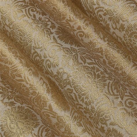 Cream Color Dola Jaquard Fabric – KC Creations