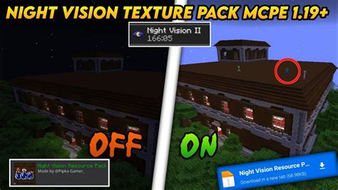 Image result for Minecraft Night Vision Resource Pack