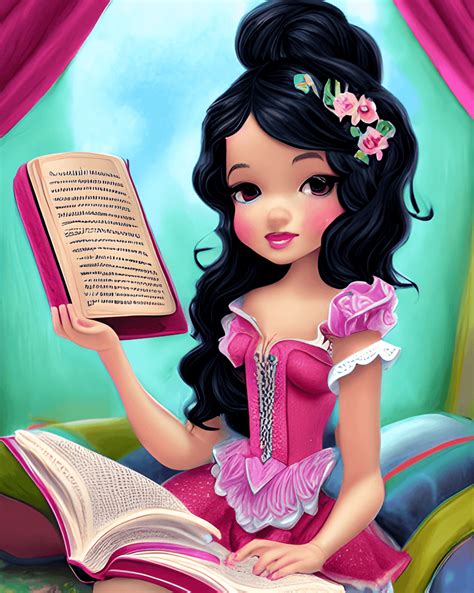 Disney Princesses Reading