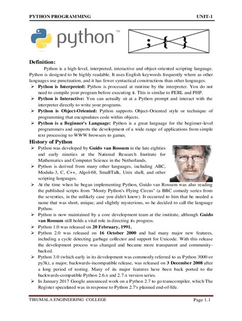 Scripting Language Python 的图像结果