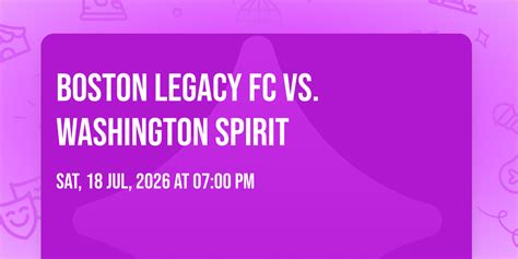 Boston Legacy FC vs. Washington Spirit, Gillette Stadium, Foxborough ...