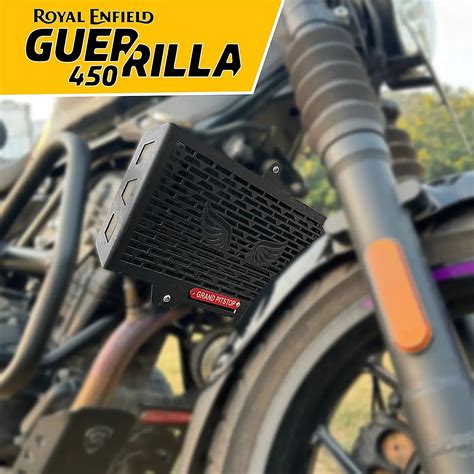 Radiator Grill for Royal Enfield Guerrilla 450 - Black