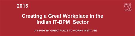 Creating a Great Workplace in the Indian IT-BPM Sector | nasscom
