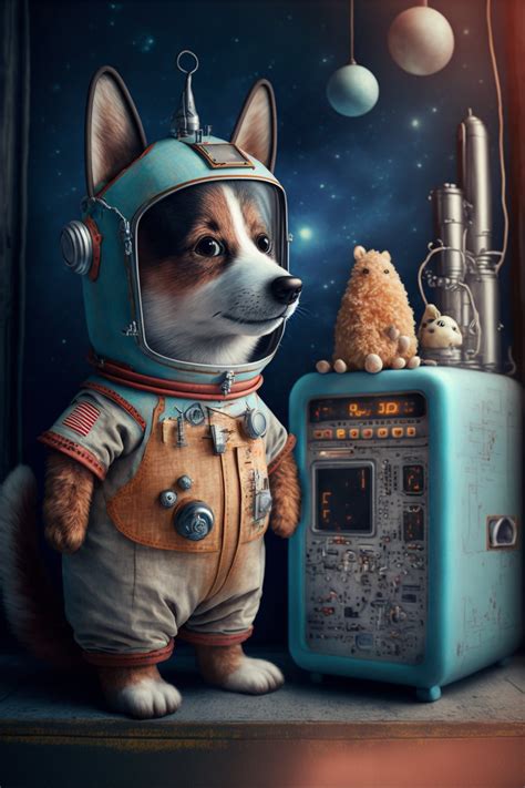 💫SPACE DOGGO : r/midjourney