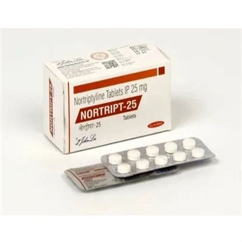 Nortriptyline 25 Mg Tablet, Treatment: Nerve Pain at Rs 150/box in Nagpur