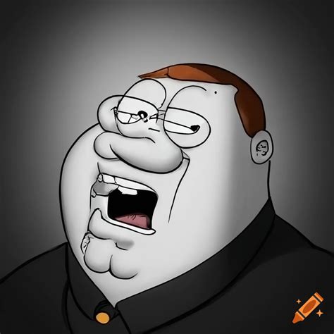 Realistic "peter griffin" from family guy