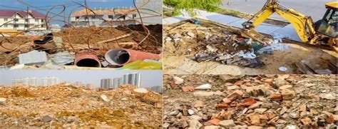 Infrastructure Urban Projects waste management and recycling of material