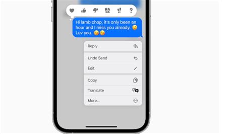 Apple iOS 16 will let users edit, unsend texts in iMessage