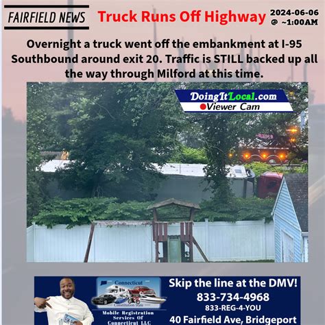 Fairfield News: Truck Runs Off Highway - DoingItLocal