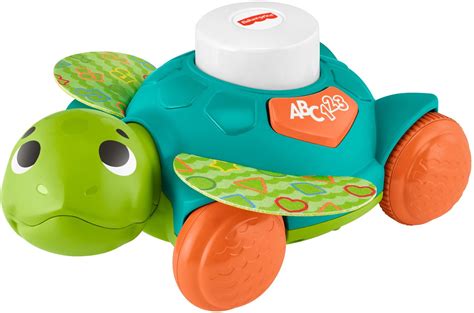 Fisher-Price Linkimals Sit-To-Crawl Sea Turtle Musical Baby Toy ...