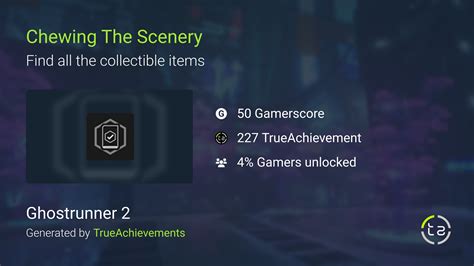 Chewing The Scenery achievement in Ghostrunner 2