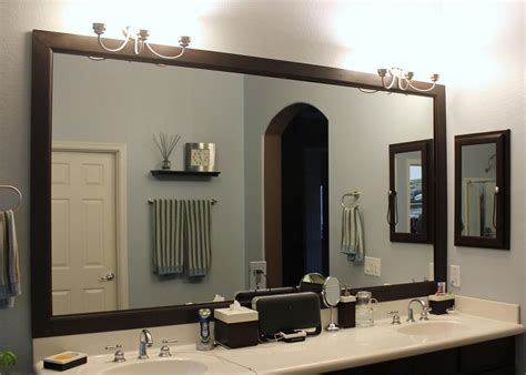 Elevate Your Bathroom with Large Framed Mirrors