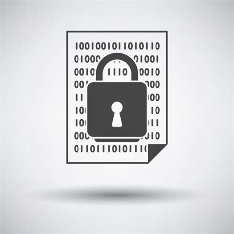 Data security icon Royalty Free Vector Image - VectorStock