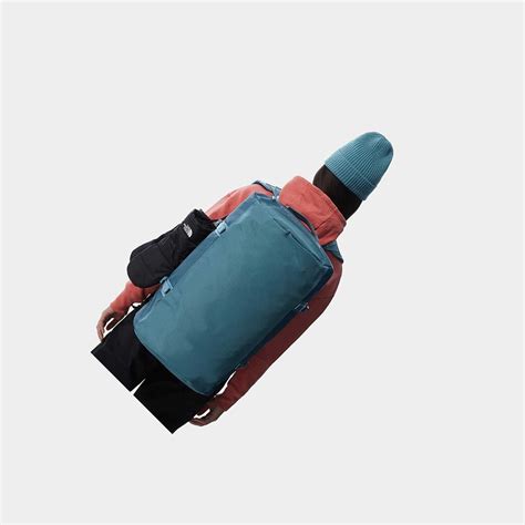 The North Face Bags Clearance Sale - Blue Women Base Camp Duffel - Small