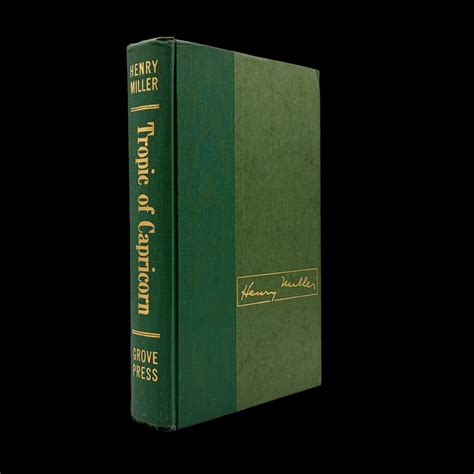 Tropic of Capricorn | Henry Miller | First Edition Thus