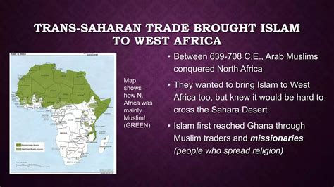 The spread of islam in west africa | PPTX