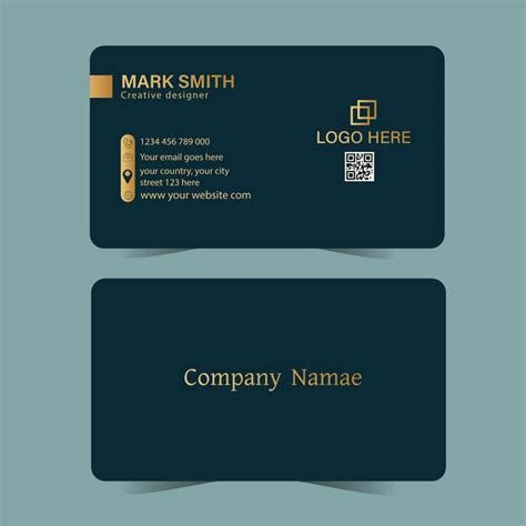 Minimalist Business Card Template 的图像结果