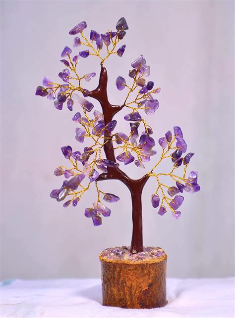 Buy VIBESLE Amethyst Tree - Chakra Tree of Life - Amethyst Crystal Tree ...