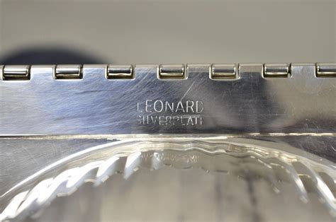 Leonard Silverplate Clam Shell Form Silver Plated Hinged Warmer with ...