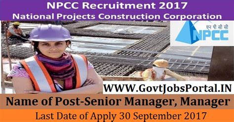 National Projects Construction Corporation Recruitment 2017– 79 Senior ...
