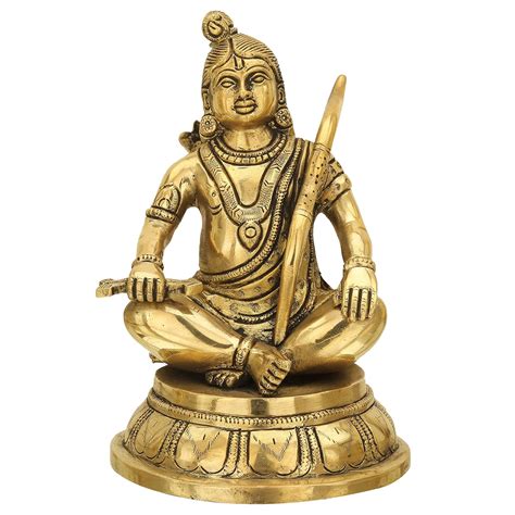Buy CraftVatika Brass Ram Lalla Idol Murti Rama Statue Showpiece for ...