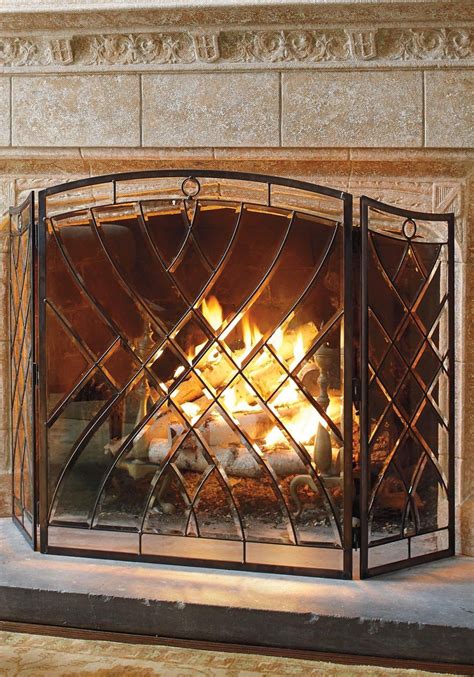 Modern fireplace screens - dropgroup