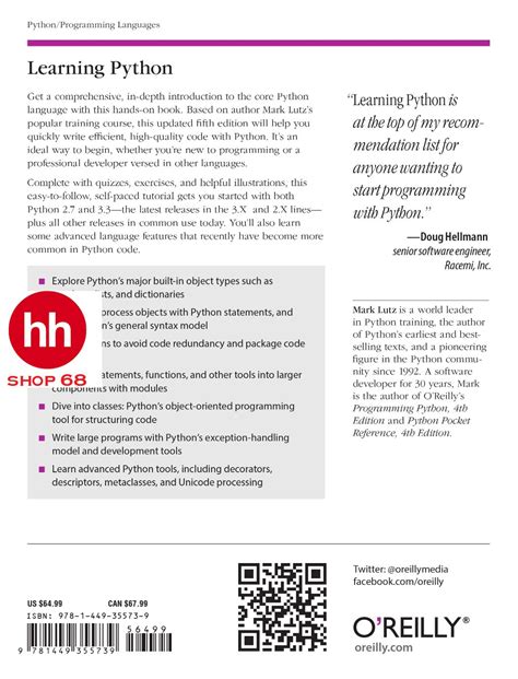 Learning Python Book 的图像结果