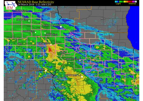 Early Spring Snowstorm - March 24th, 2018