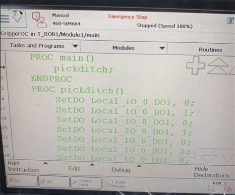 ABB Rapid Programming Language 的图像结果