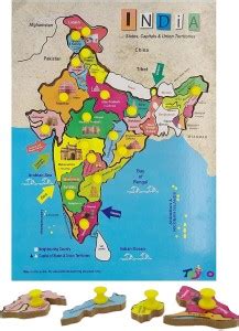 AMUSING India Map for Kids, India Map Puzzle, India Game for Kids, Kids ...