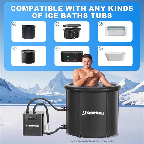 ASColdPlunge Ice Bath Water Chiller for Cold Plunge Tubs, 1/3 HP India ...