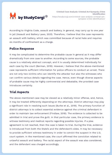 Image result for Crime Synopsis Example