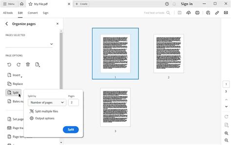 Image result for How To Split Pdf Into Multiple Files
