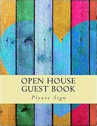 Open House Guest Book: Real Estate Professional Open House Guest Book ...