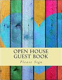 Open House Guest Book: Real Estate Professional Open House Guest Book ...