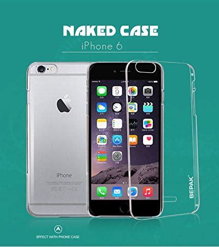 For Apple iPhone 6 4.7" Hard PC Crystal Back Case Cover with Free ...