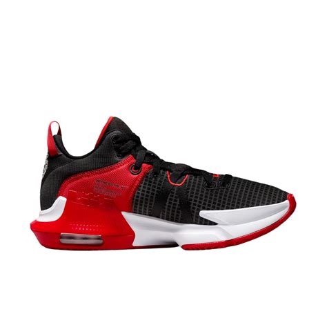 TENIS NIKE LEBRON WITNESS VII MASCULINO PRETO/VERMELHO DM1123 005PV
