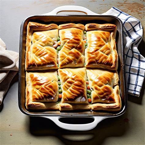 Puff Pastry Chicken Potpie: A Comfort Food Revolution